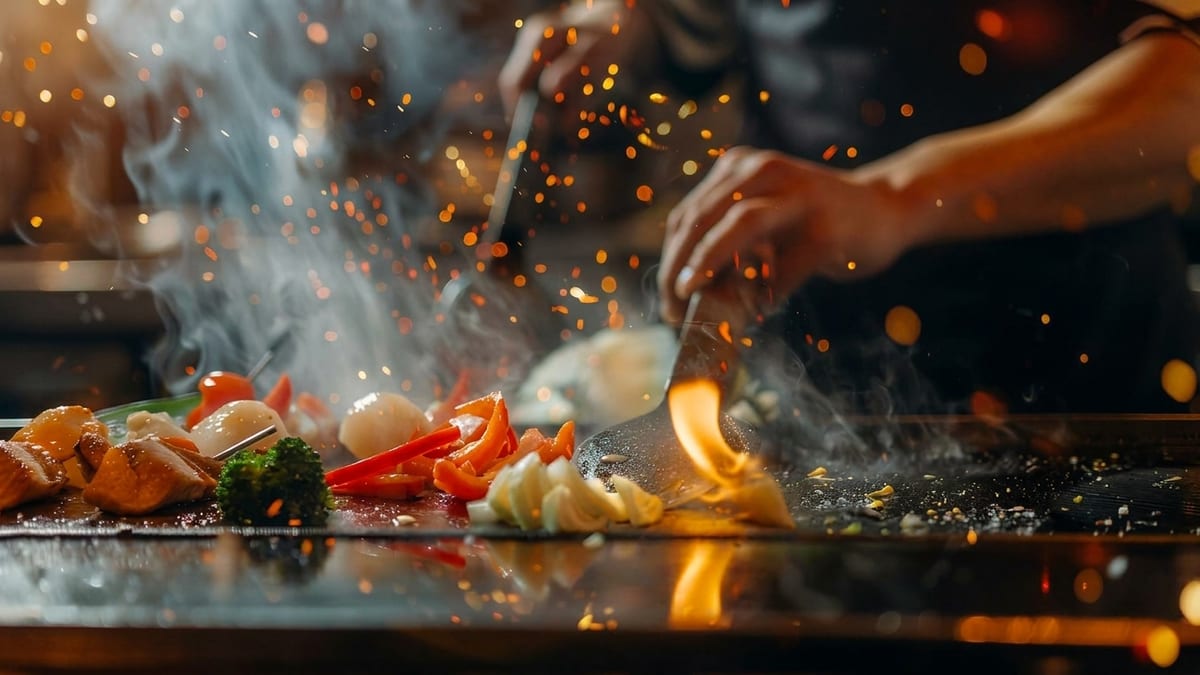 The grill is the show